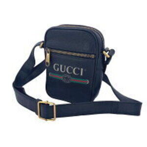 GUCCI Logo Shoulder Bag Crossbody AO